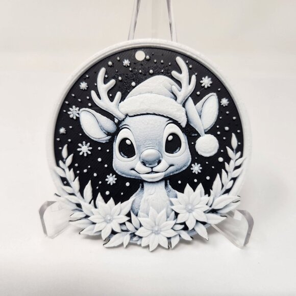 Rudolph Christmas Tree Ornament Decoration 3" - Picture 1 of 2